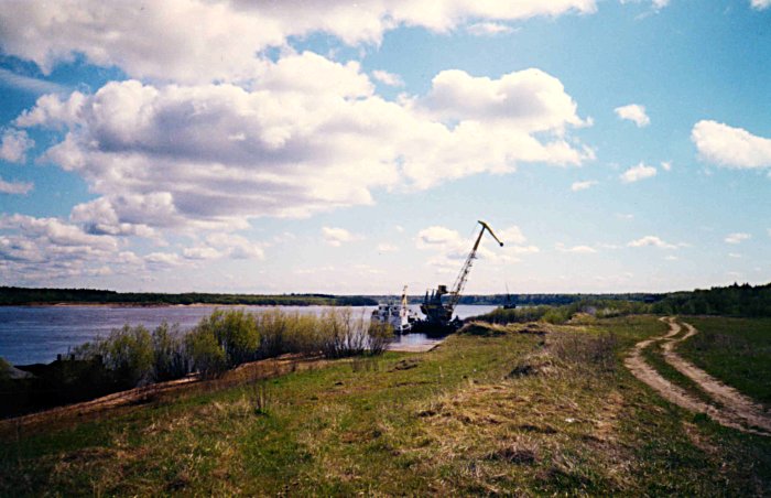 Река Северная Двина.